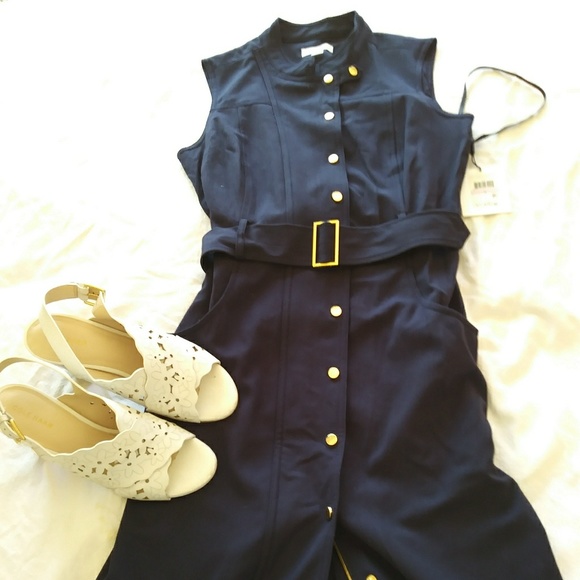 Blue navy dress - Picture 2 of 3